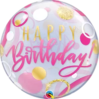 Bublina - HB bodky ružové 56cm