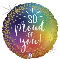 Fóliový balónik Sme na teba hrdí!