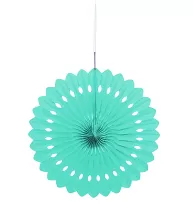 Dekoračná rozeta púdrovo modrá