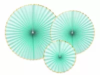 Dekoračné rozety mätové