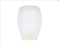 Lampión šťastia "biely" 37x53x95cm