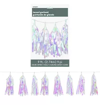 Strapcová girlanda holografická