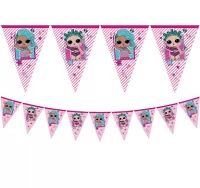 Vlajočková girlanda - LOL (9 vlajok)