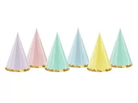 Čiapočky "makrónky mix" 6ks