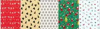 Baliaci papier Vianoce mix 5 x 0,70 m