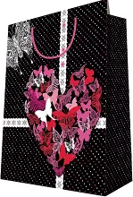 Darčeková taška S - Motýlie srdce