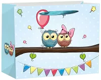 Darčeková taška SW - Sovy na vetve