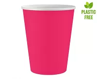 EKO Tégliky papierové ružové 250ml, 6ks