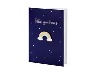 Karta s dúhou, 10.5x14.8cm