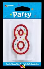 Sviečka tortová č.8