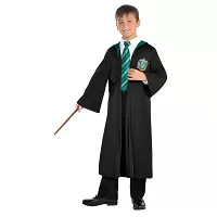 Detský kostým Slizolinský plášť- Harry Potter