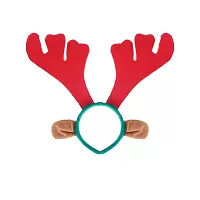 Vianočná čelenka - Sob s ušami