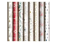 Baliaci papier vianočné role 1000x70 mix č.6