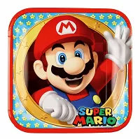EKO Papierové párty taniera Super Mario 23 cm