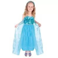 Detský kostým Frozen princezná - Elsa Deluxe