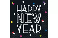 Papierové obrúsky Happy New Year - 16ks