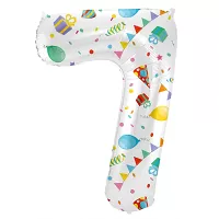 Fóliová číslica - Party Joy 7 - 86 cm