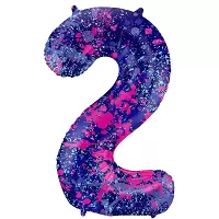 Fóliová číslica - Paint Splash 2 - 86 cm