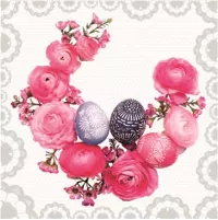 Papierové obrúsky - Veľkonočné kvety