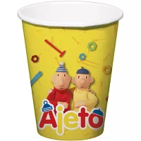 Papierové kelímky Pat a Mat 6 ks