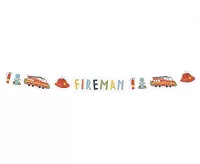 Papierová girlanda Hasičská - Fireman - 300 cm