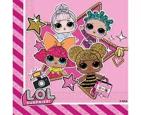 Party papierové obrúsky LOL Suprise 20 ks