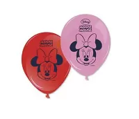 Latexové balóniky Minnie Mouse 28 cm - 8 ks