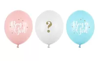 Latexové balóniky s potlačou 30 cm, chlapec alebo dievča