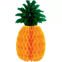 Papierová dekorácia - Ananás, 29.2 x 15.6 cm