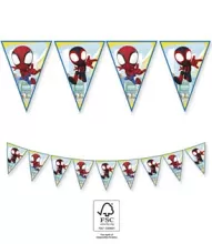 EKO Vlajočková girlanda - Spidey (Marvel) - 9 vlajok