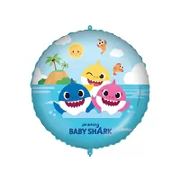Fóliový balónik Kruh - Baby Shark 46 cm