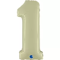 Číslica 1 olivová (66cm, 26")