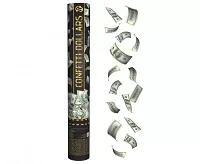 Konfety vystreľovacie s dolármi 40 cm