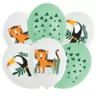 Latexové balóniky - so zvieratkami, 6 ks - 27,5cm