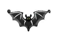 Fóliový balónik čierny netopier 63 cm