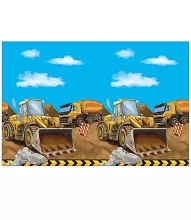 Plastový obrus - Stavenisko