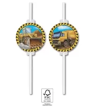 Papierové slamky - Stavenisko