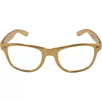 Plastové okuliare zlaté