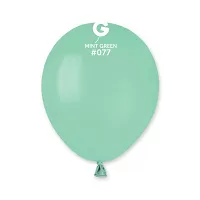 Balónik 13cm/5" #077 zelený mätový 100ks