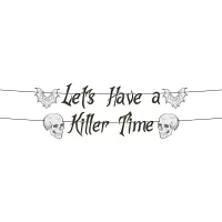 Girlanda Classy Halloween - Let's have a killer time 1 m