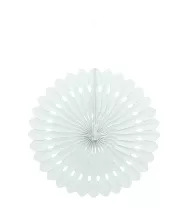 Dekoračná rozeta biela 20 cm