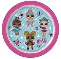Party papierové tanieriky LOL Surprise 18 cm