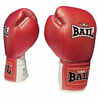 Boxerské rukavice BAIL PROFI METALIC 04, Koža