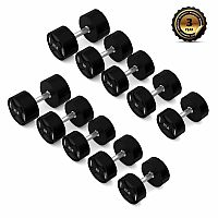 Sada polyuretánových jednoručných činiek HMS HPC set 2 x 27,5 - 37,5 kg CPU - 325 kg