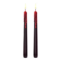 Černé krvácející svíčky 2ks