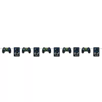 Papírové girlanda Videohry 213 cm