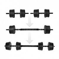 Spokey PONDUS 20 Multifunctional dumbbell loading set, 20 kg