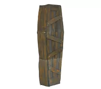 Dekorační halloweenská rakev 160 cm