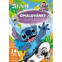 Omalovánky se samolepkami Lilo a Stitch