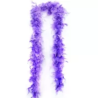 Péřové boa - fialové